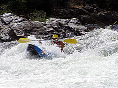 Inflatable Kayak on the Rogue River